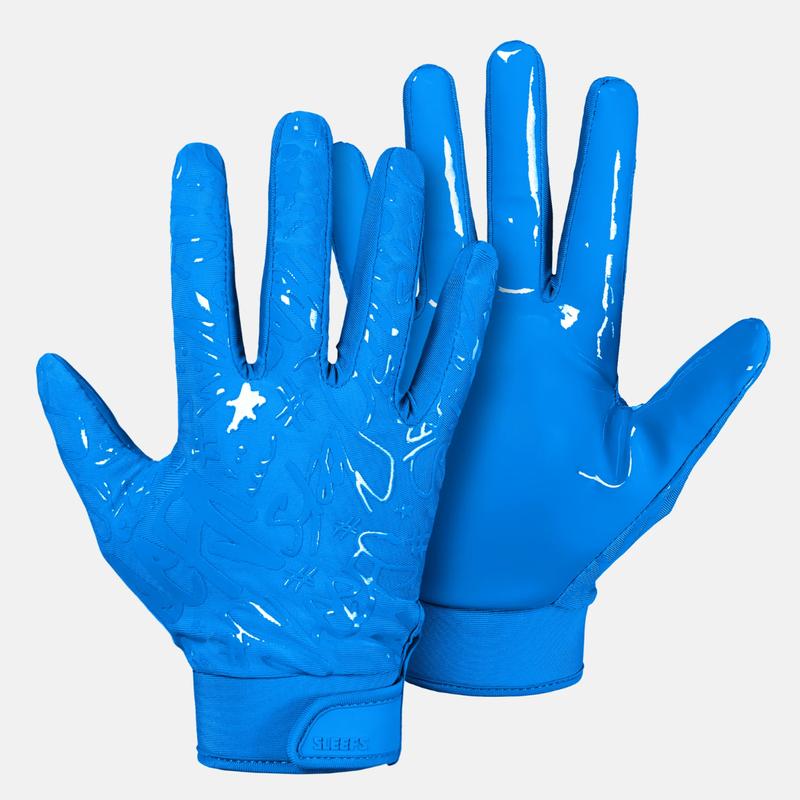 Sticky Football Receiver Gloves - Ultra-Sticky Grip, Lightweight & Breathable Fabric