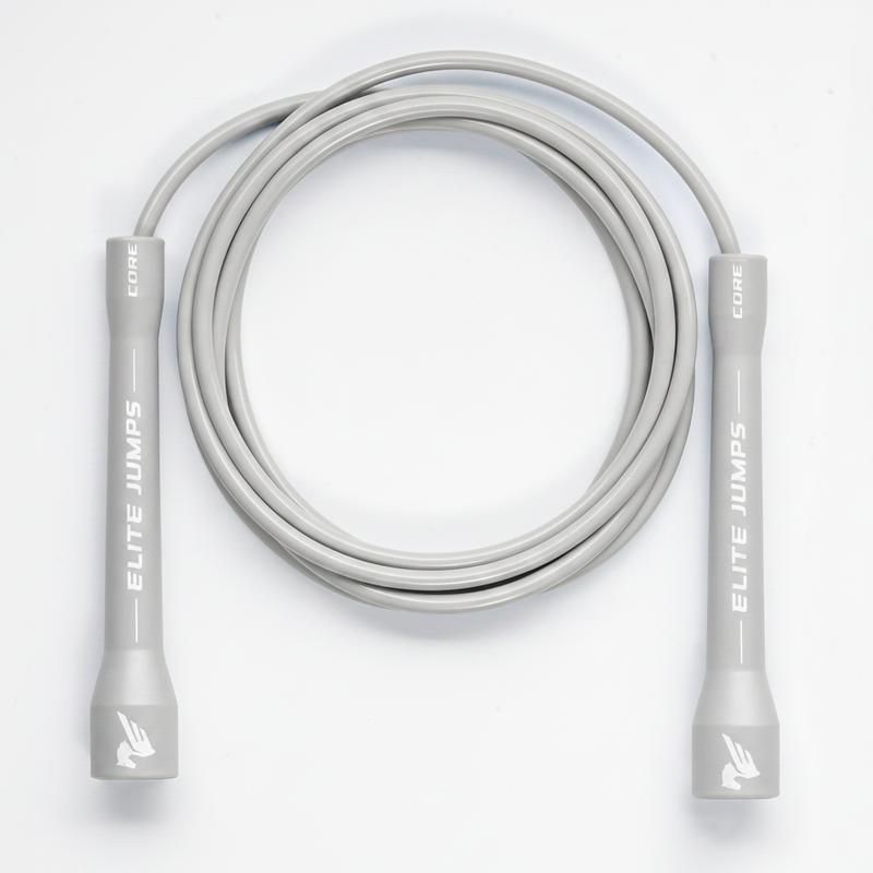 Core 5mm PVC Skipping Rope - Adjustable Exercise Equipment with Unbreakable Handles for Indoor/Outdoor Fitness