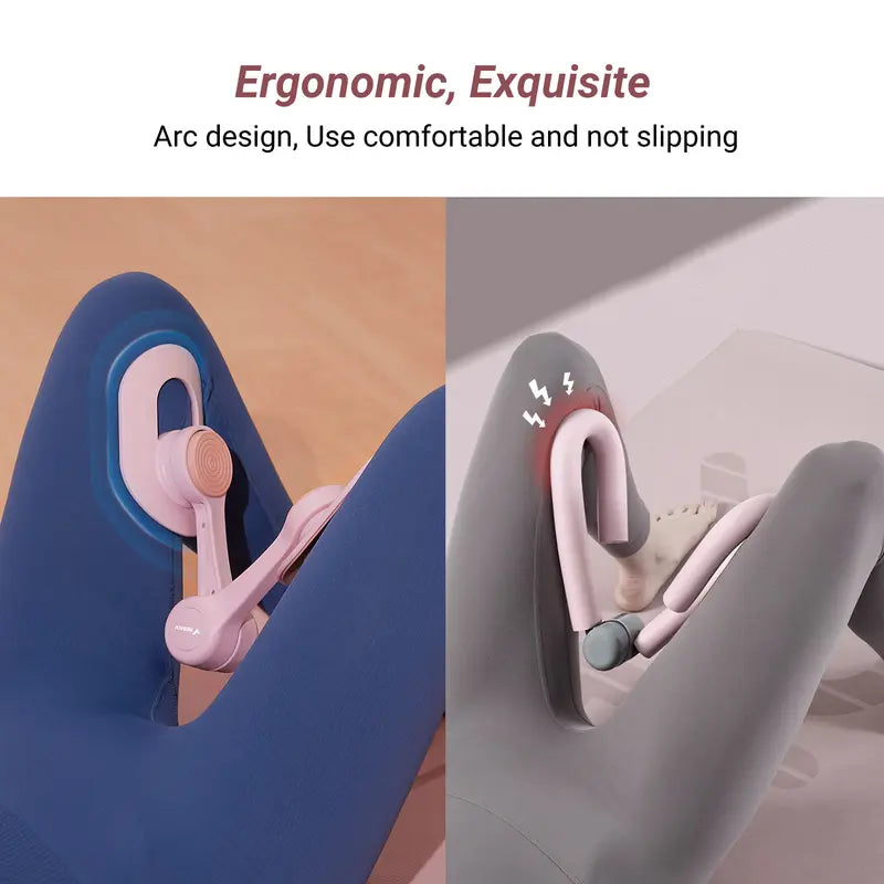 Thigh Trainer Home Fitness Equipment for Inner Thigh, Legs, and Arms - Optional Smart Counter
