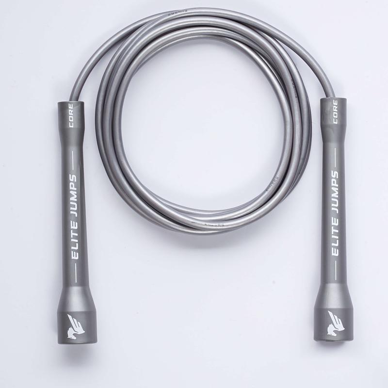Core 5mm PVC Skipping Rope - Adjustable Exercise Equipment with Unbreakable Handles for Indoor/Outdoor Fitness