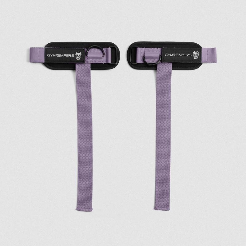 Lifting Straps with Cushioned Wrist Cuff, 14.5" Cotton Strap and Anti-Slip Silicone Beads