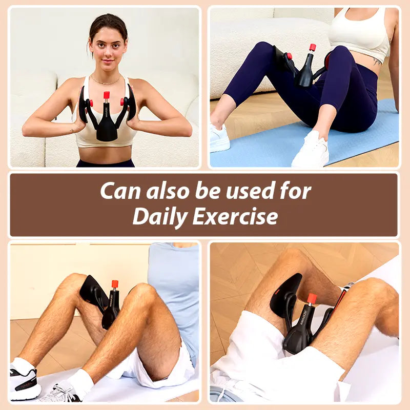 Kegel Exercise Equipment, Pelvic Floor Trainer and Resistance Spring Leg Exerciser for Home Fitness