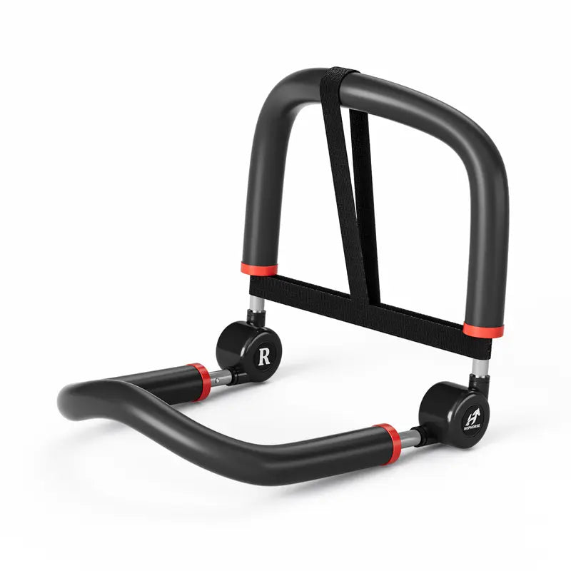 Unisex Ab & Core Exercise Machine with 4 Resistance Levels and Automatic Rebound