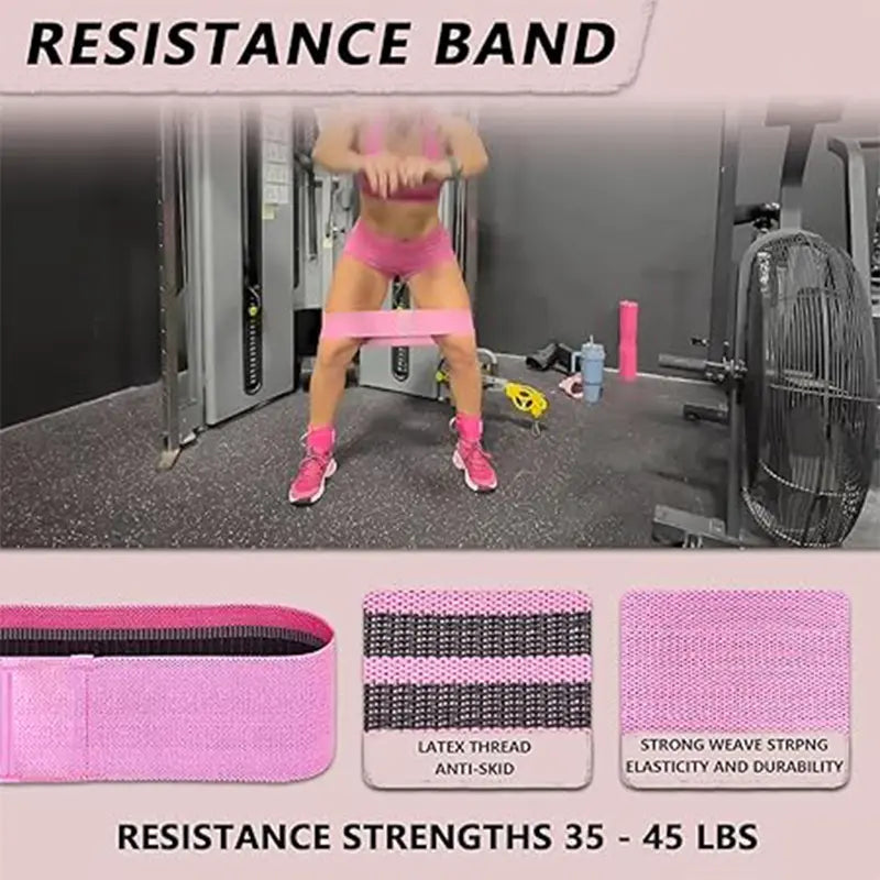 9 Pcs Barbell Pad Set for Squats, Hip Thrusts, and Lunges with Ankle Straps and Resistance Bands