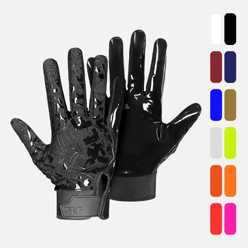 Sticky Football Receiver Gloves - Ultra-Sticky Grip, Lightweight & Breathable Fabric