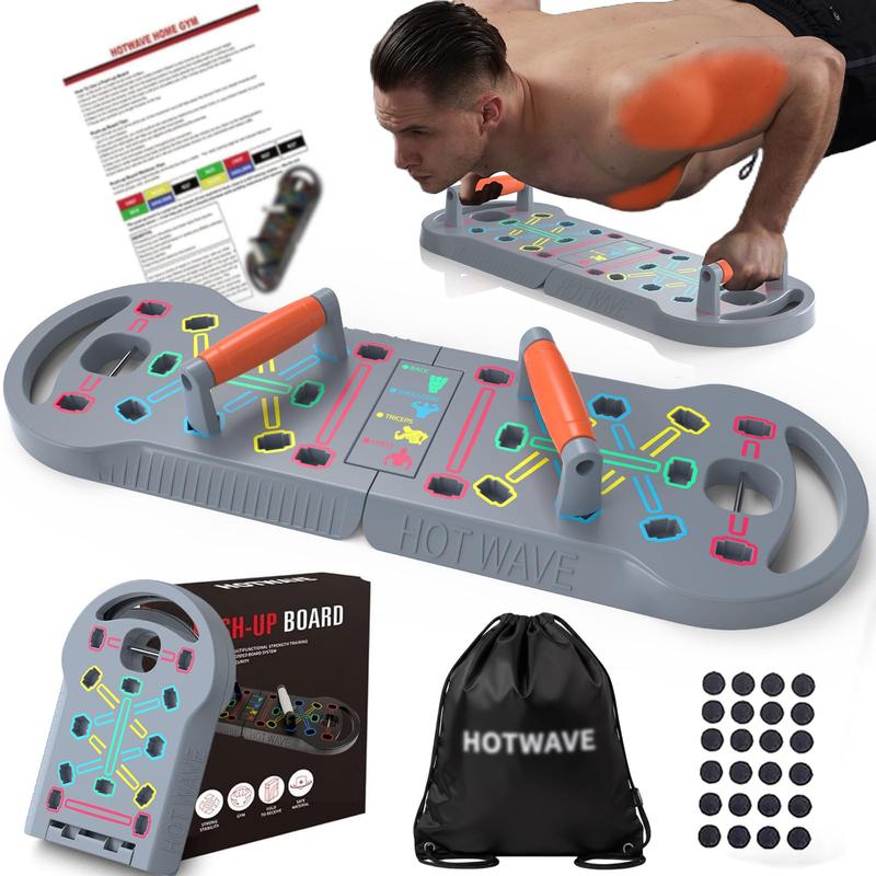 Professional Push Up Board - Portable Strength Training Equipment for Chest, Shoulders, Back & Triceps