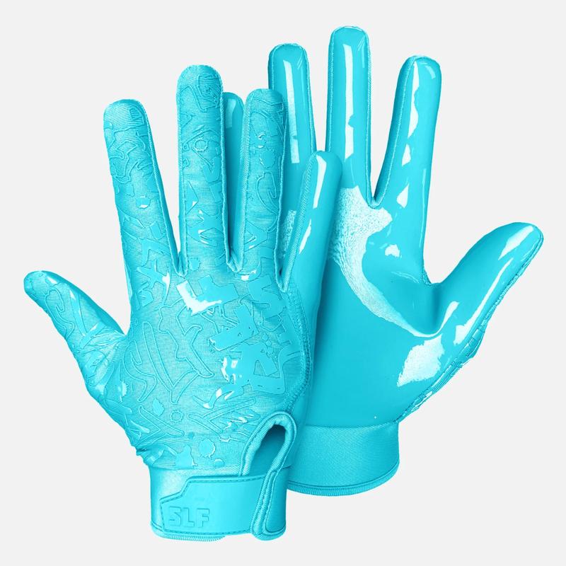 Sticky Football Receiver Gloves - Ultra-Sticky Grip, Lightweight & Breathable Fabric