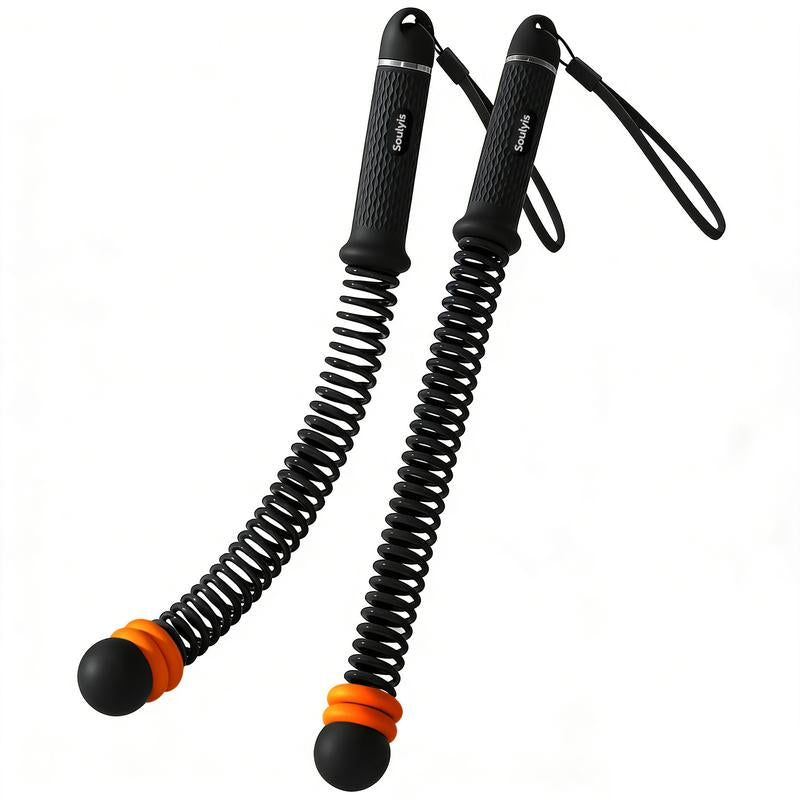 Cordless Battle Ropes - Weighted Fitness Ropes for At-Home HIIT and Full-Body Workouts