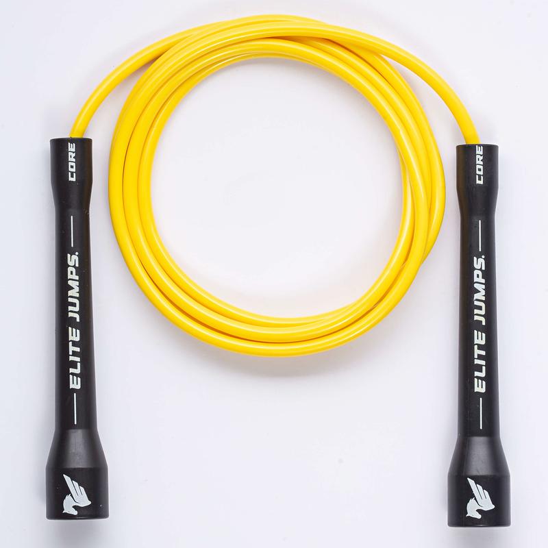 Core 5mm PVC Skipping Rope - Adjustable Exercise Equipment with Unbreakable Handles for Indoor/Outdoor Fitness