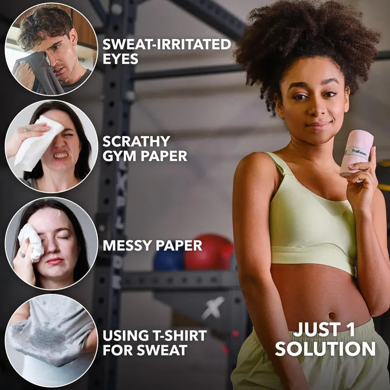 Gym Towels 5 Pack - Microfiber Workout Towels, Quick Dry and Highly Absorbent for Sports