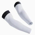 Double Arm Sleeves - Durable Elastic Sports Support with 2-in-1 Look for 7-on-7 Games