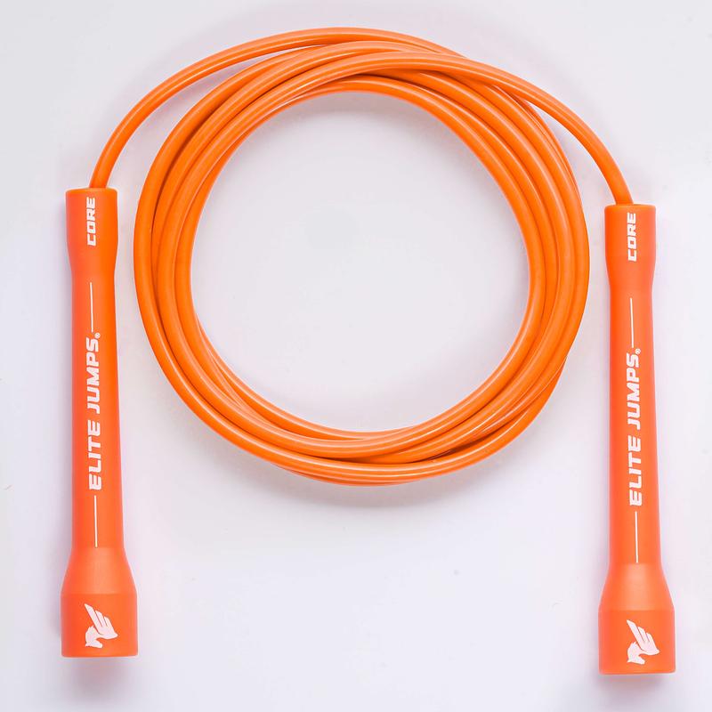 Core 5mm PVC Skipping Rope - Adjustable Exercise Equipment with Unbreakable Handles for Indoor/Outdoor Fitness