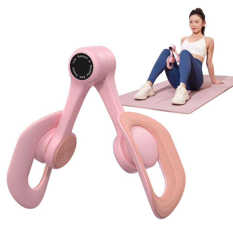 Thigh Trainer Home Fitness Equipment for Inner Thigh, Legs, and Arms - Optional Smart Counter