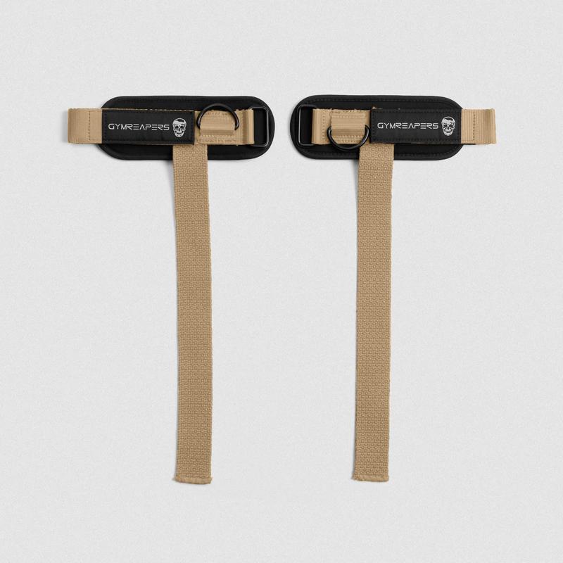 Lifting Straps with Cushioned Wrist Cuff, 14.5" Cotton Strap and Anti-Slip Silicone Beads