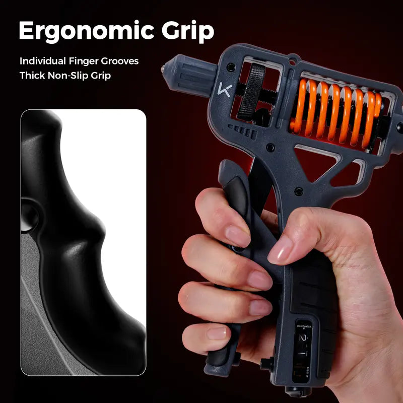 H-Shaped Ergonomic Hand Grip Strengthener - Adjustable 10-60KG Resistance Equipment