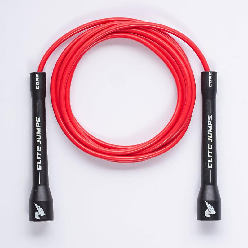 Core 5mm PVC Skipping Rope - Adjustable Exercise Equipment with Unbreakable Handles for Indoor/Outdoor Fitness