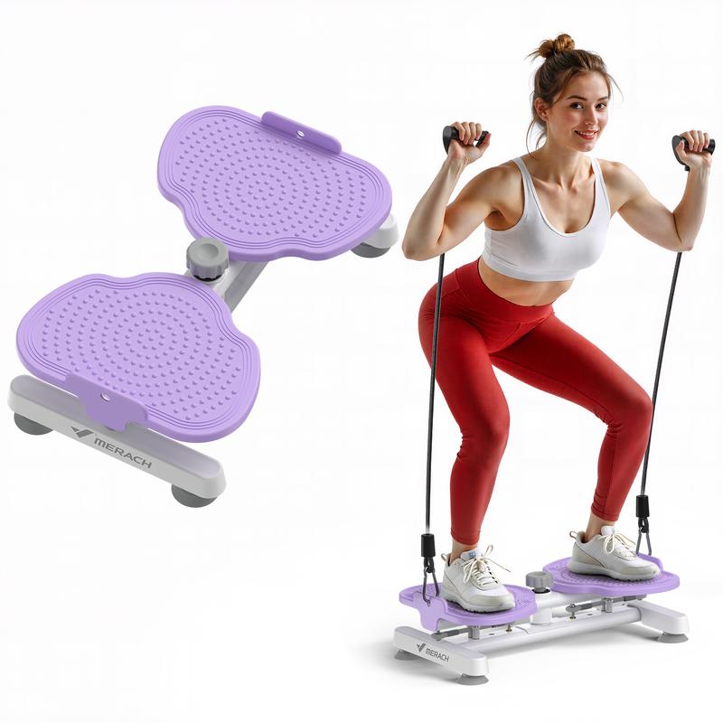 Waist Twist Machine for Toned Abs - Double Non-Slip Silent Exercise Equipment