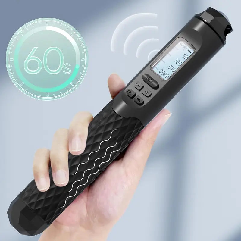 2 In 1 Cordless Jump Rope with Counter for Fitness - Adjustable Smart Skipping Rope for Speed and Cardio