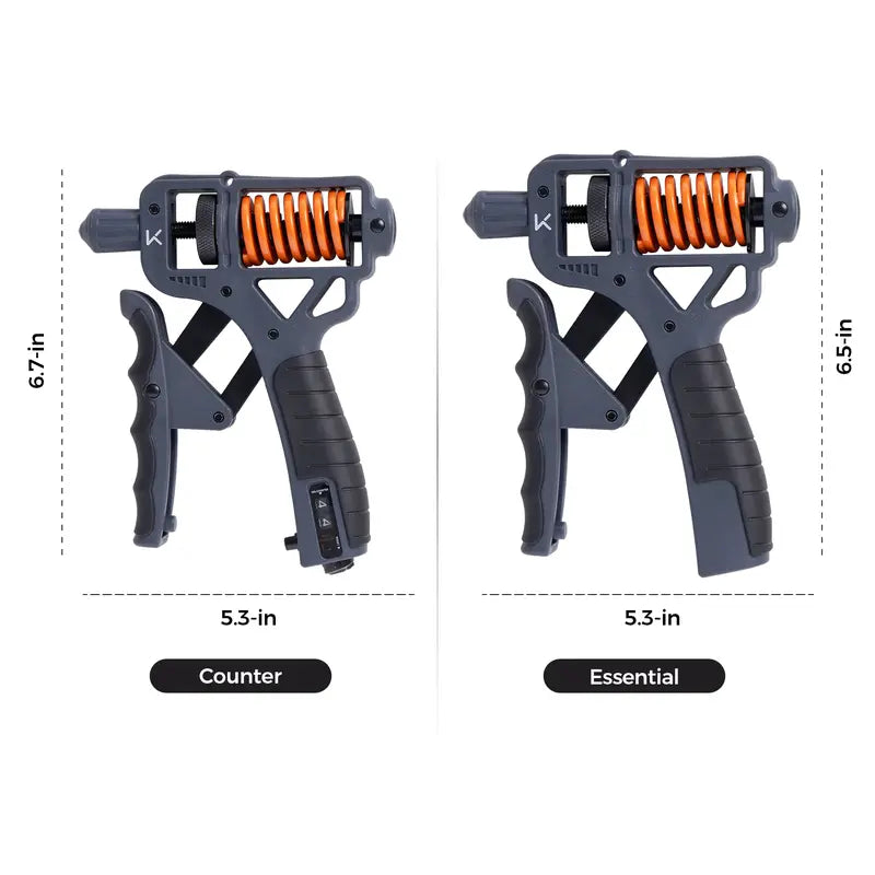 H-Shaped Ergonomic Hand Grip Strengthener - Adjustable 10-60KG Resistance Equipment