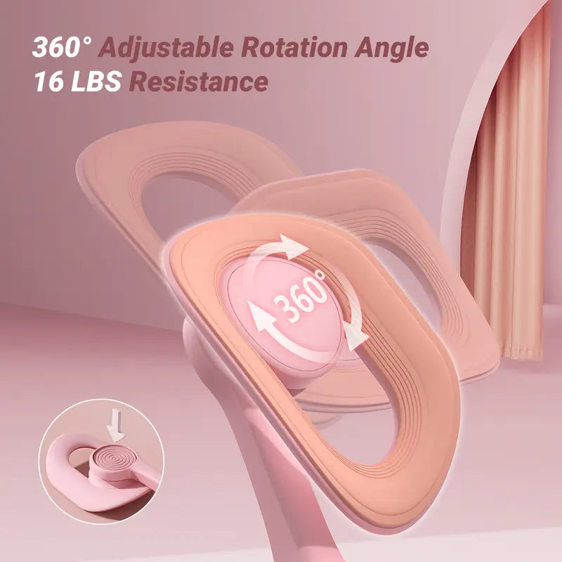 Thigh Trainer Home Fitness Equipment for Inner Thigh, Legs, and Arms - Optional Smart Counter
