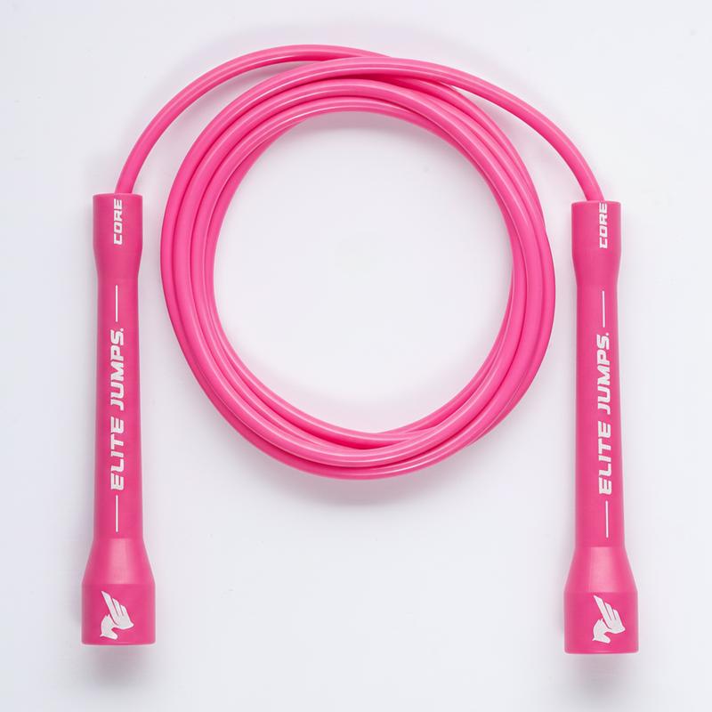 Core 5mm PVC Skipping Rope - Adjustable Exercise Equipment with Unbreakable Handles for Indoor/Outdoor Fitness