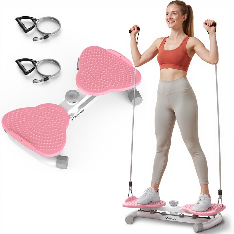 Waist Twist Machine for Toned Abs - Double Non-Slip Silent Exercise Equipment