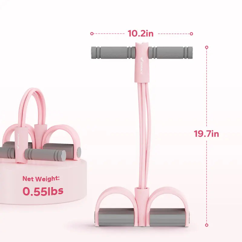 Multifunction Pedal Resistance Band, Elastic Pull Rope for Full-Body Home Workouts